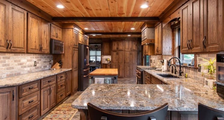 Reclaimed Oak Kitchen - Edinboro, PA