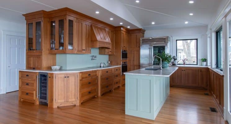 Quarter Sawn White Oak Kitchen - Youngstown, NY