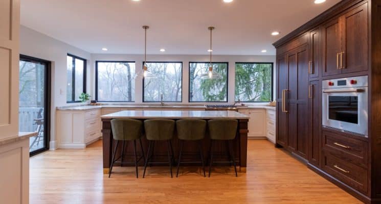 Kitchen with Natural Light - Mt. Lebanon, PA