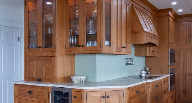 Quarter Sawn White Oak Kitchen - Youngstown, NY