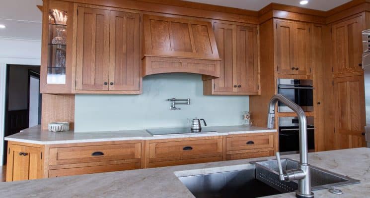 Quarter Sawn White Oak Kitchen - Youngstown, NY