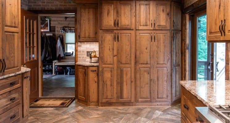 Reclaimed Oak Kitchen - Edinboro, PA