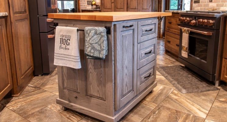 Reclaimed Oak Kitchen - Edinboro, PA