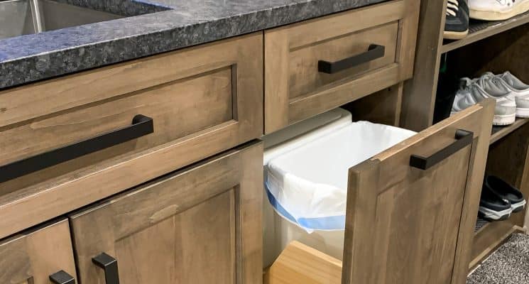 Contrasting Kitchen with Gold Accents - Allison Park, PA