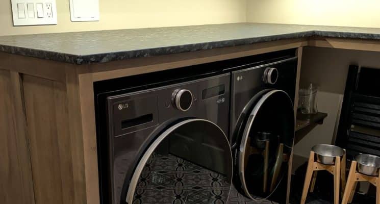 Contrasting Kitchen with Gold Accents - Allison Park, PA